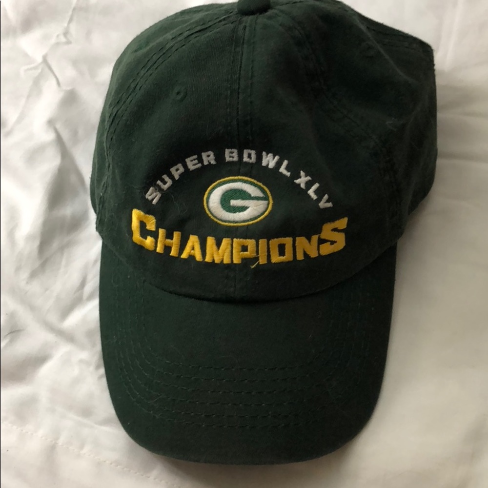 Super bowl green bay packers baseball cap